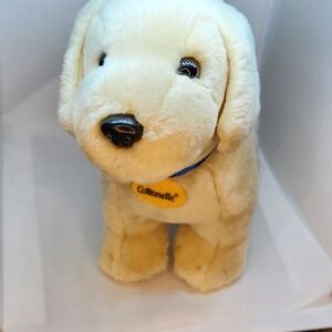 Cottonelle plush Dog Toy advertising toy Cream color